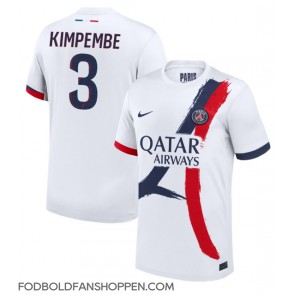 Paris Saint-Germain Presnel Kimpembe #3 Udebanetrøje 2024-25 Kortærmet